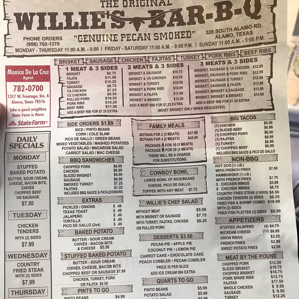 Willie B`s Barbeque