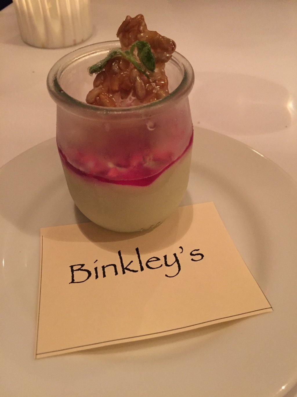 Binkley`s Restaurant