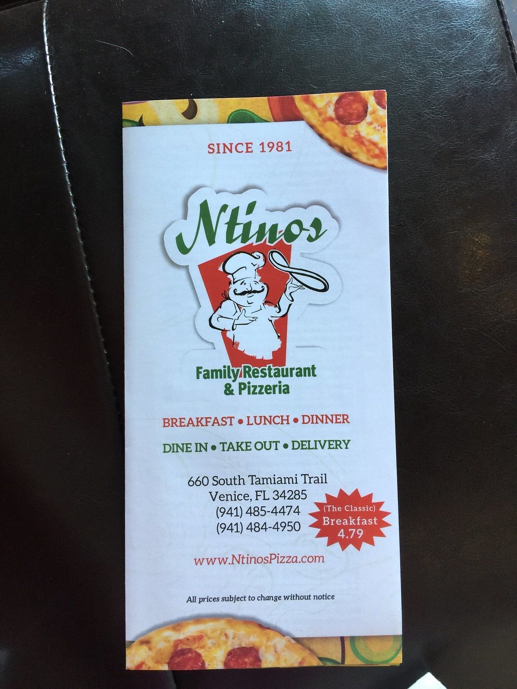 Ntino`s Pizzaria & Italian Restaurant