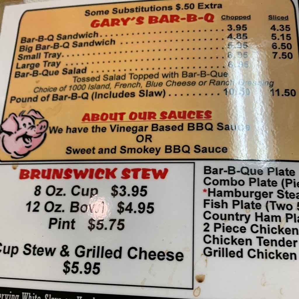 Gary`s Barbecue