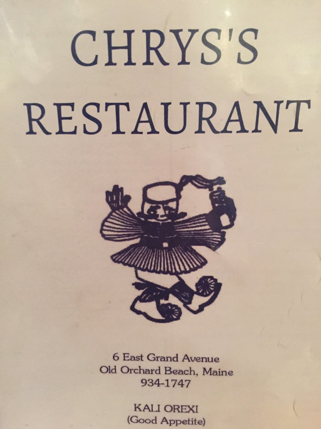 Chrys`s Restaurant