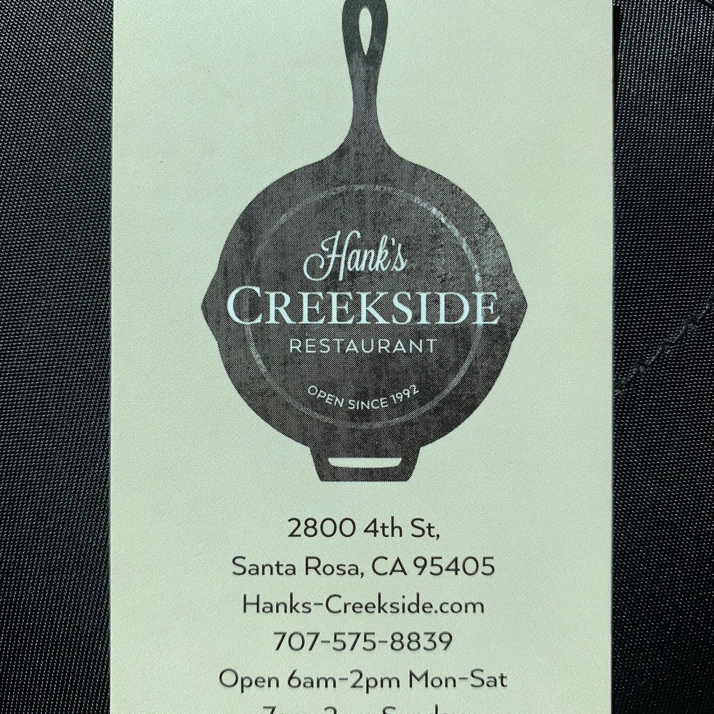 Hank`s Creekside Cafe