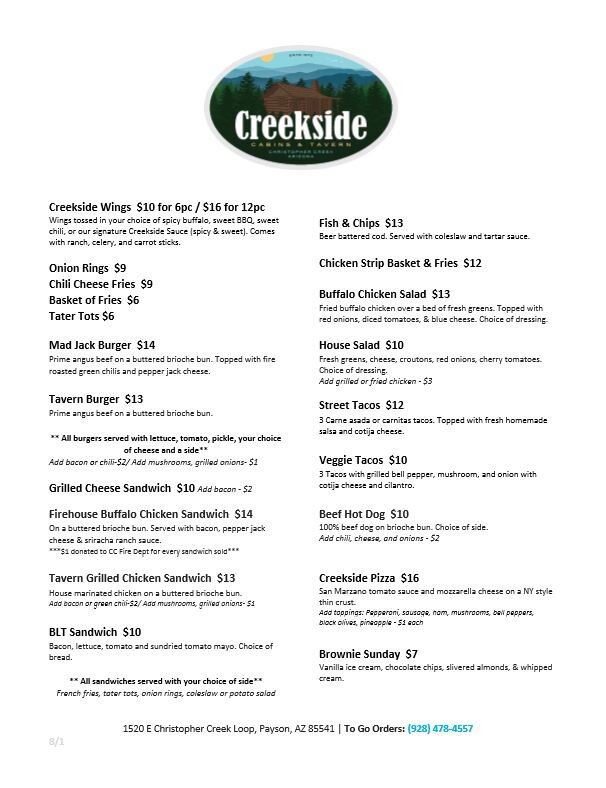 Creekside Steakhouse and Tavern